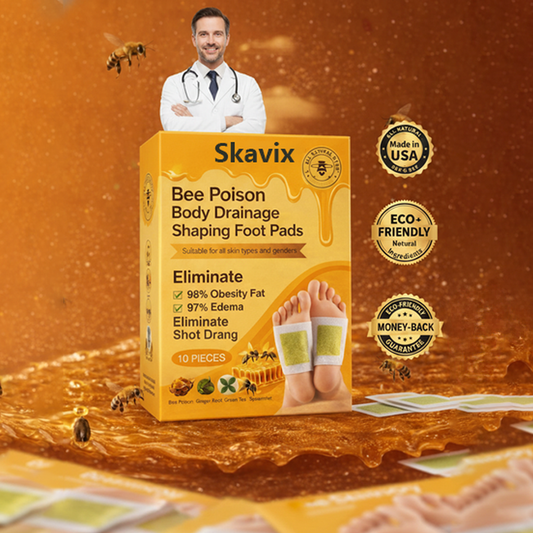🌿Skavix™ Bee Poison Foot Patches (Set of 10)