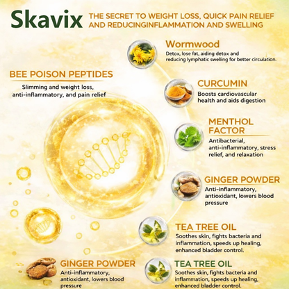 🌿Skavix™ Bee Poison Foot Patches (Set of 10)